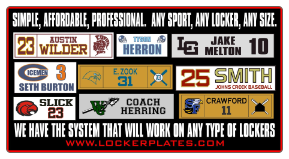 MAGNETIC LOCKER PLATES MAGNETIC LOCKER PLATES